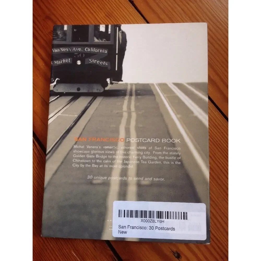 New San Francisco 30 Postcards Book Photographs Michal Venera 9780811838481